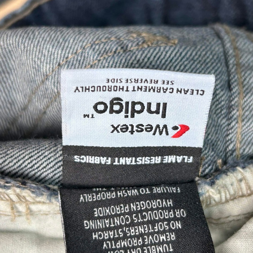 Hawx FR Mens Flame Resistant Work Jeans 33*x30 Dark Wash Double Knee READ* - Picture 9 of 10